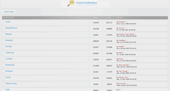 Desktop Screenshot of foundcollection.com